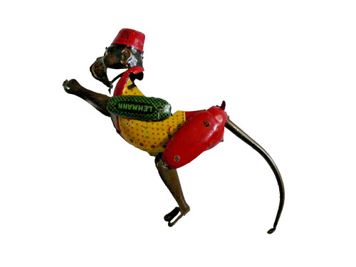 Ancien jouet mecanique - ancien,