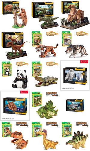Puzzle animal amusant - animal, 3d