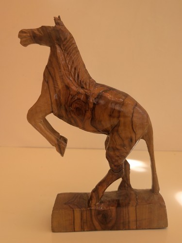 Figurine cheval bois - figurine,