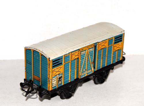 Rare hornby cattle wagon - rare,
