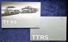 Audi TT RS, Coupe/Convertible Hardcover Brochure/Book 7.2010 with Price List
