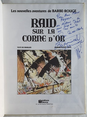 Album barbe rouge - barbe, raid