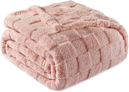 Plaid couverture rayures - plaid,