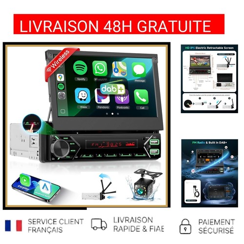 Autoradio din podofo carplay - autoradio,