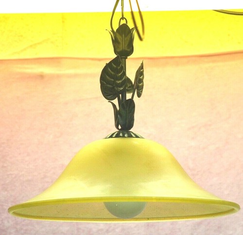 Lustre plafonnier verre pas - plafonnier,