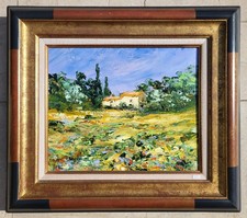 FRANCK TURC TABLEAU HUILE SUR