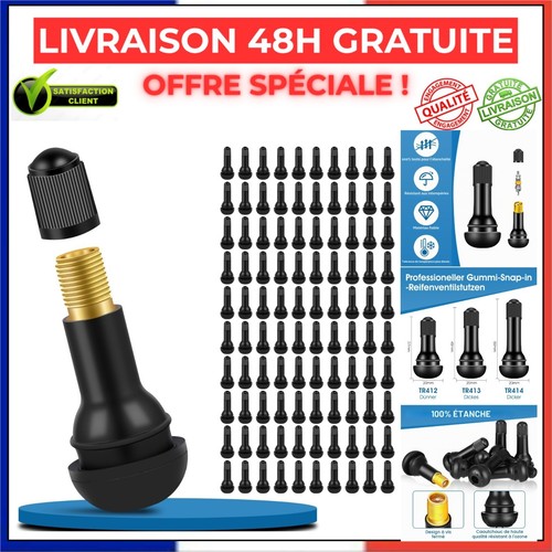 100 valves pneu voiture tr413 - pneu,