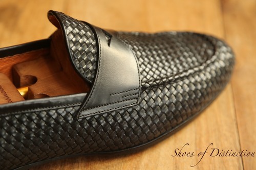 Mocassins santoni cuir - en,