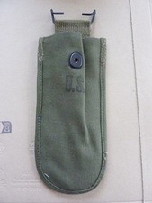 AUTHENTIQUE HOUSSE / ÉTUI A PINCE COUPANTE US WW2 casque américain