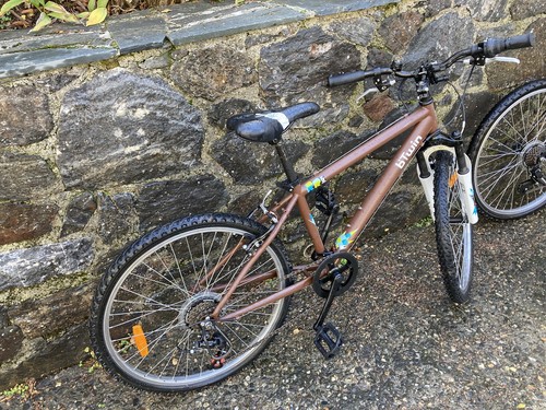 Vélo twin enfant marron - enfant,