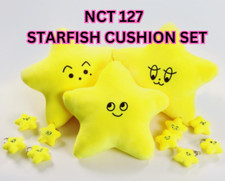 NCT 127 8th Anniversary Smtown Starfish Cushion Set/Brand New/Unofficial