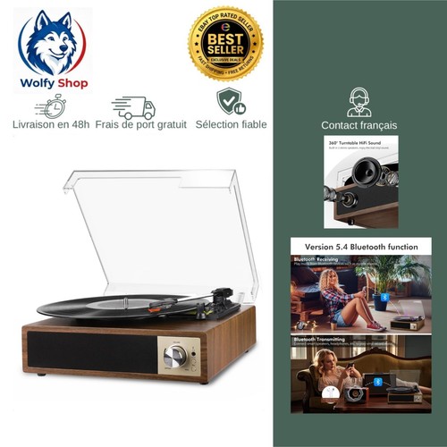 Platine vinyle bluetooth - platine,