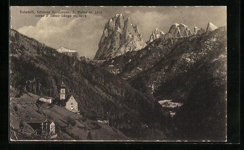 Carte postale pietro - postale, vue