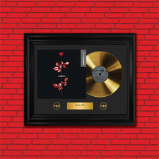 Gold Plated LP Vinyl - Depeche Mode - Memorabilia Gift | PGR