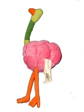 Doudou peluche AUTRUCHE Oiseau