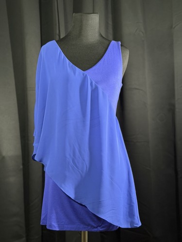 Bebe nwt blue asymmetrical - bebe,