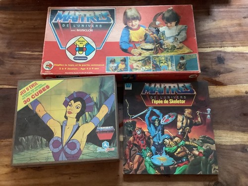 Lot jouets livre maitres - et, de