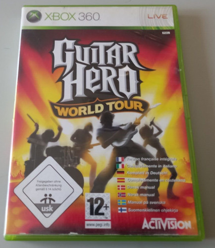 Jeu xbox 360 guitar hero - xbox,