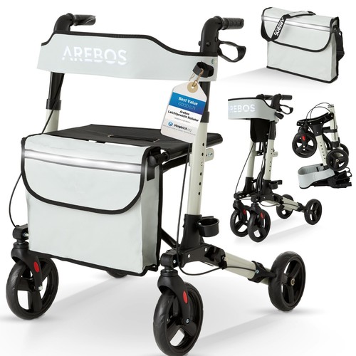 Arebos déambulateur pliable - arebos,