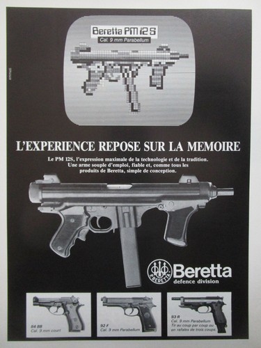 1985 pub beretta 12s - pub,