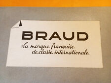 BRAUD Moissonneuses-batteuses / Synopsis d'Entreprise de St-Mars-la-Jaille 1960