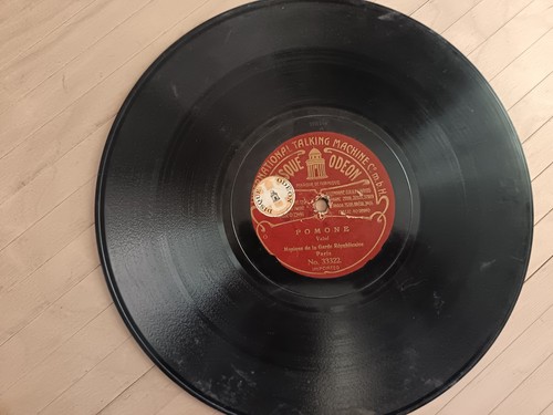 Disque tours odéon - disque,