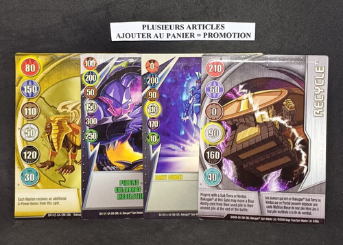 Carte bakugan sega - bakugan, battle