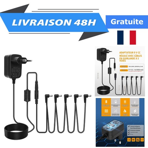 Alimentation pédale effets - alimentation,