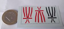 decals safety belt decals 1/43