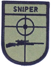 Ecusson PATCH SNIPER AIRSOFT