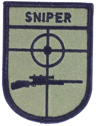 Ecusson patch sniper airsoft - patch,