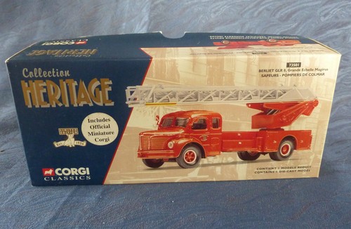 Camion pompiers corgi - pompiers, au