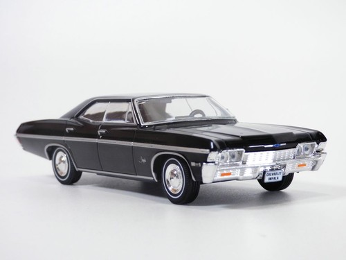 Chevrolet impala noir 1968 - chevrolet,