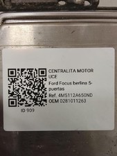 0281011263 boîtier moteur uce