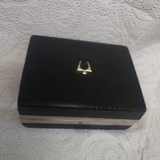 Bulova Accutron Watch Presentation Box.  BOX ONLY excellent condition Vintage ++
