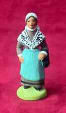 SANTON OLD WOMAN SHEPHERD PEASANT MARSEILLE PROVENCE PROVENCAL NURSERY