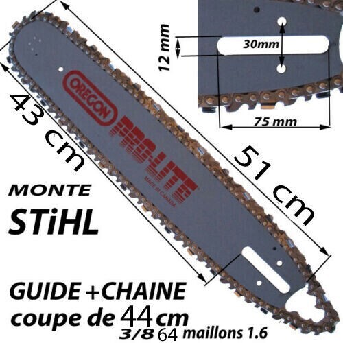 Guide tronçonneuse oregon pro - guide,
