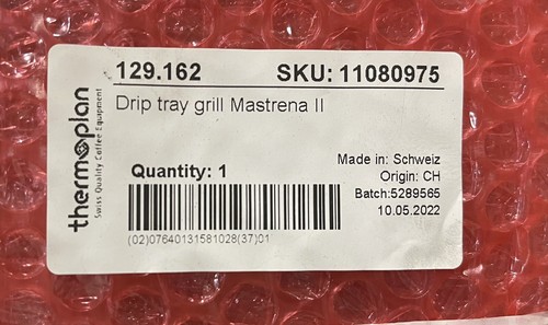 Thermoplan drip tray grill - drip,