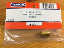 JR Propo Taper Collet Lower D for Ergo60 RC Helicopter Parts Used Japan YYG