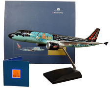 Hergé & Tintin - Grand Avion A320 - Rackham -Sérigraphié - Coffret & Certificat.