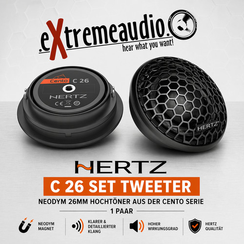 Hertz set tweeter - hertz, 26