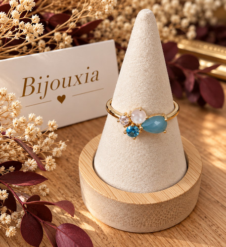 Bague pierres naturelles agate - pierres,