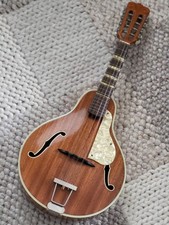 Ancienne Mandoline Höfner 545 De 1950 À 1960