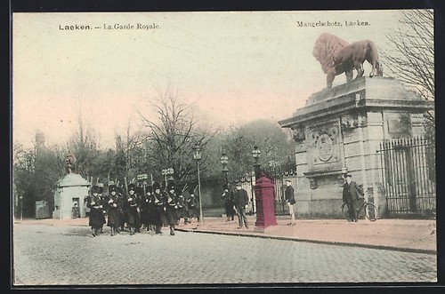 Cpa laeken garde - cpa,
