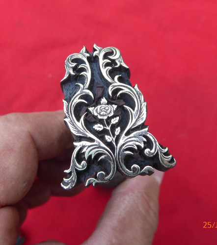 Fleuron fer dorer outil - fleuron,