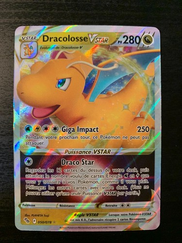 Carte pokémon dracolosse - carte,