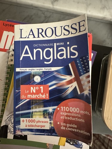 Larousse dictionnaire bilingue - larousse,