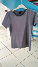 Tee shirt gris ardoise taille