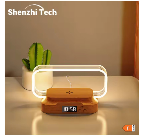 Lampe chevet design bois - chevet,