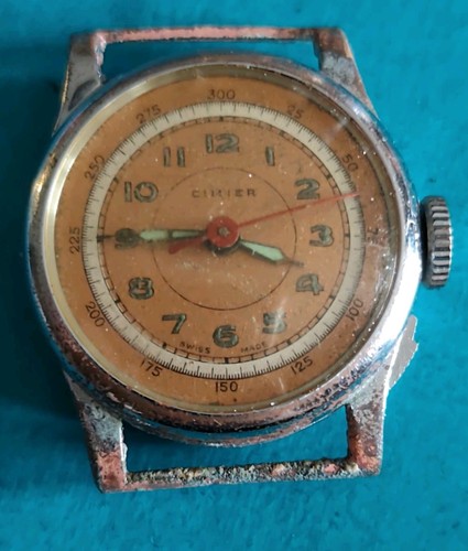 Montre cimier stop seconde - stop,
